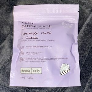 NEVER USED—Cacao Coffee Scrub